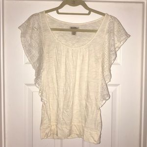 Lucky brand cream top